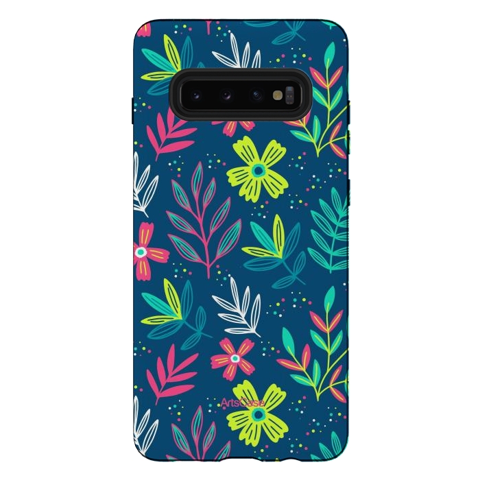 Galaxy S10 plus StrongFit WildFlowers 01 by ArtsCase