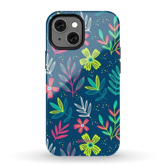 iPhone 12 mini StrongFit WildFlowers 01 by ArtsCase