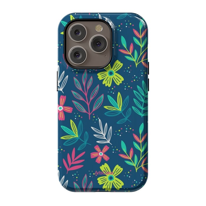 iPhone 14 Pro StrongFit WildFlowers 01 by ArtsCase