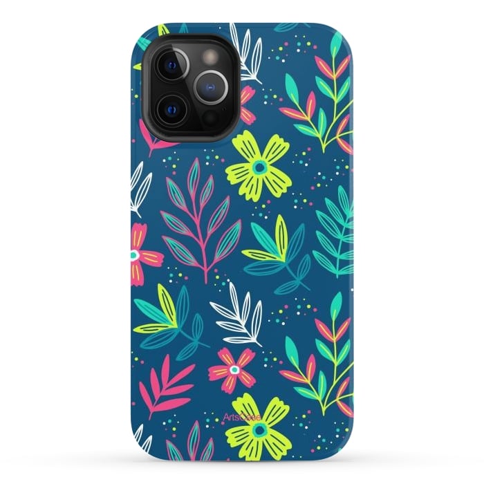 iPhone 12 Pro Max StrongFit WildFlowers 01 by ArtsCase