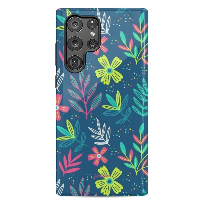 Galaxy S22 Ultra StrongFit WildFlowers 01 by ArtsCase