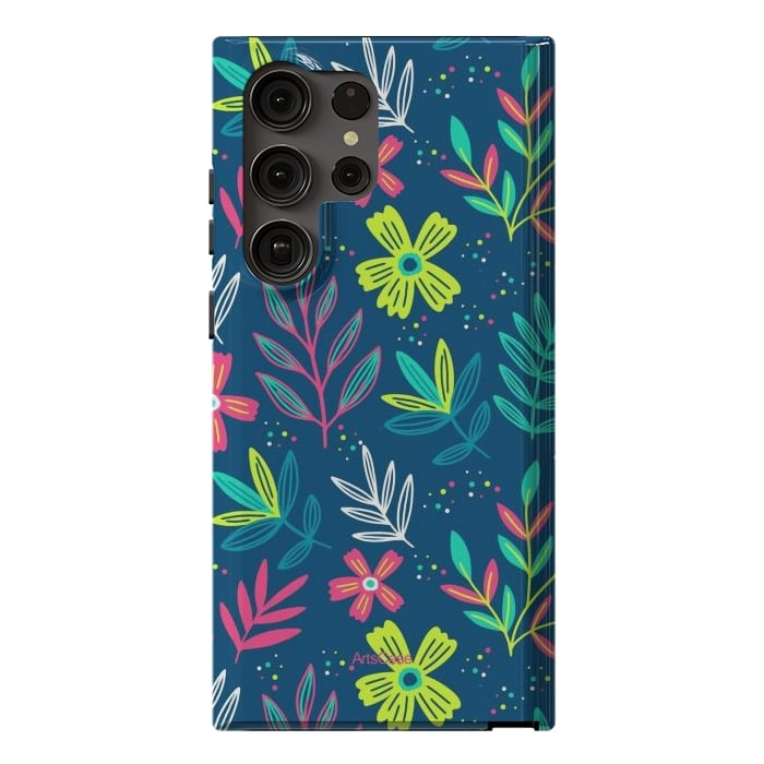 Galaxy S23 Ultra StrongFit WildFlowers 01 by ArtsCase