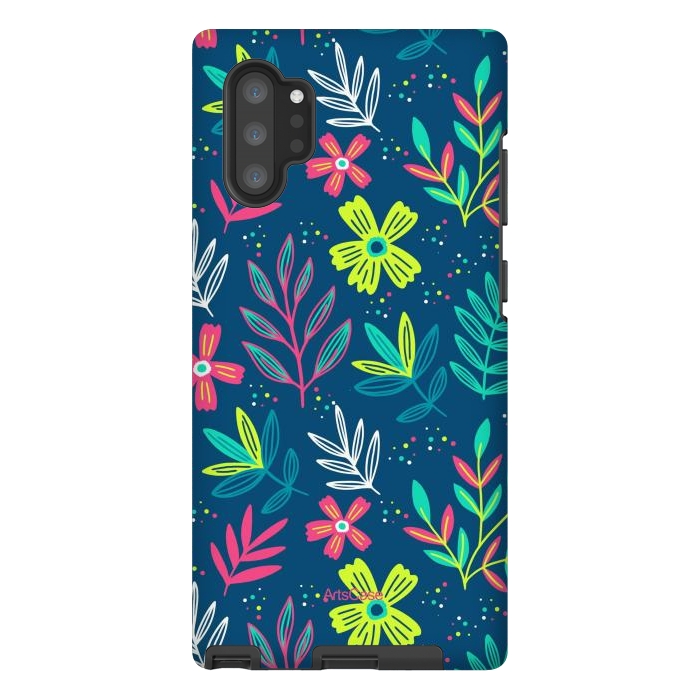 Galaxy Note 10 plus StrongFit WildFlowers 01 by ArtsCase