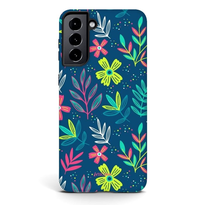 Galaxy S21 StrongFit WildFlowers 01 by ArtsCase