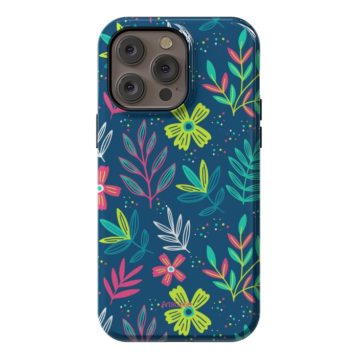 iPhone 14 Pro max StrongFit WildFlowers 01 by ArtsCase