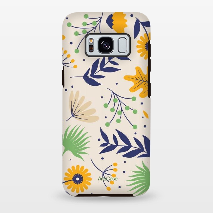 Galaxy S8 plus StrongFit Sunflower Sanctuary by ArtsCase