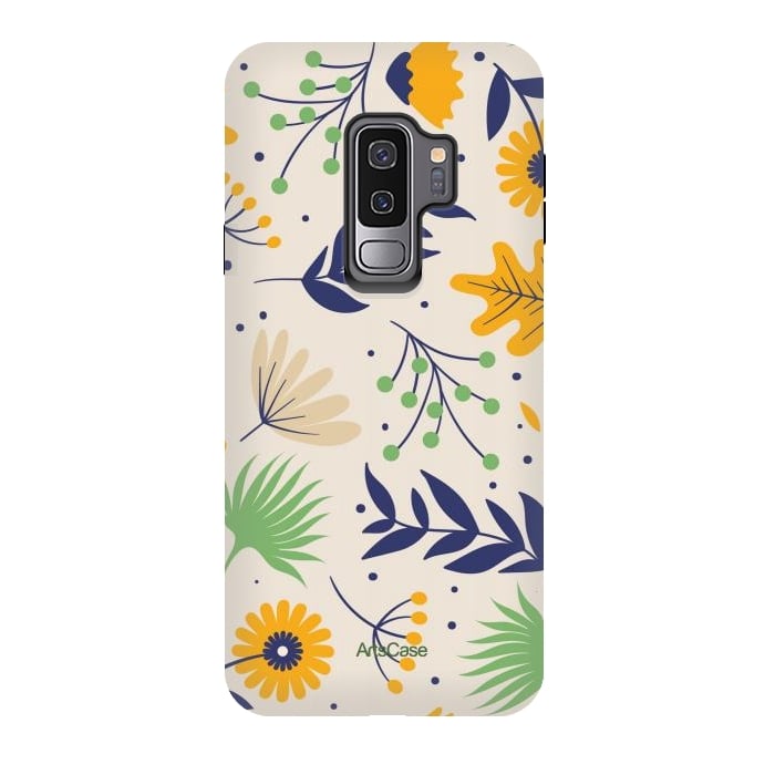 Galaxy S9 plus StrongFit Sunflower Sanctuary by ArtsCase