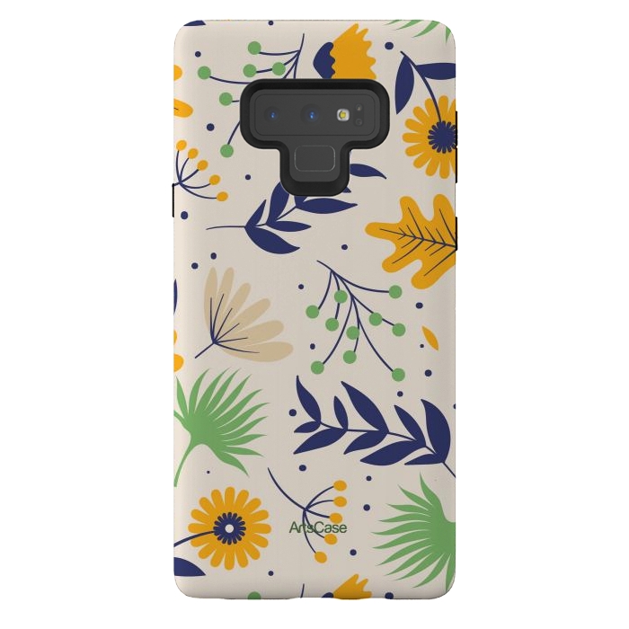 Galaxy Note 9 StrongFit Sunflower Sanctuary by ArtsCase