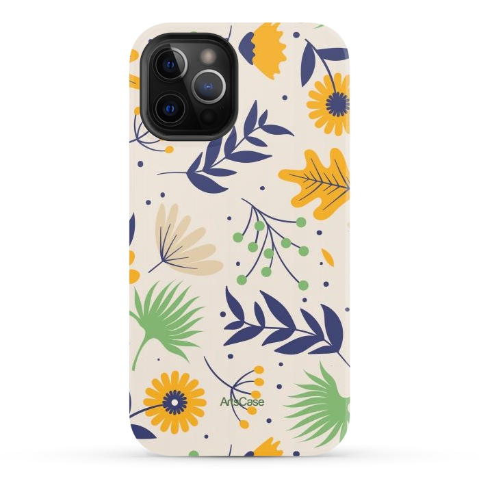 iPhone 12 Pro StrongFit Sunflower Sanctuary by ArtsCase