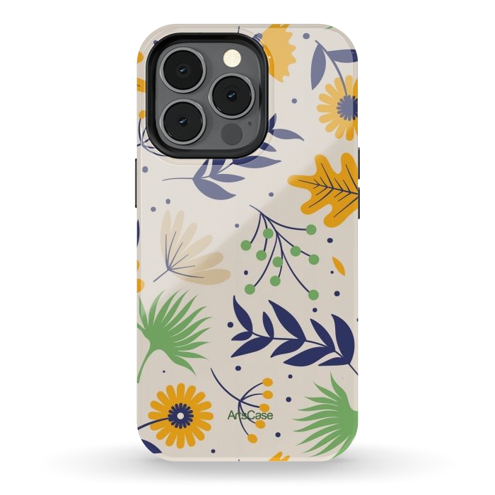 iPhone 13 pro StrongFit Sunflower Sanctuary by ArtsCase