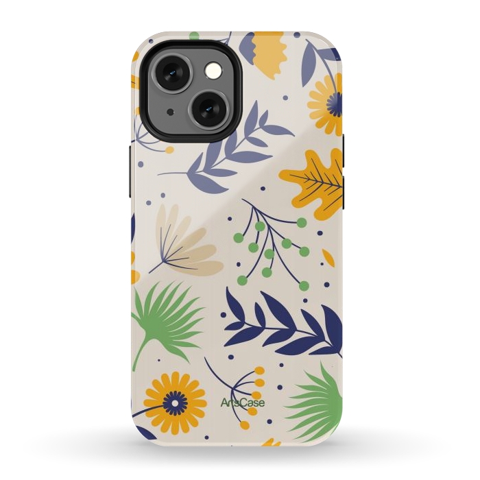 iPhone 13 mini StrongFit Sunflower Sanctuary by ArtsCase