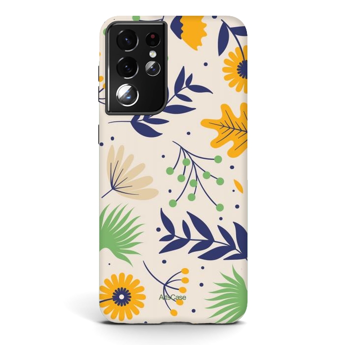 Galaxy S21 ultra StrongFit Sunflower Sanctuary by ArtsCase