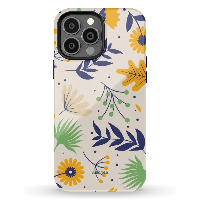 iPhone 13 Pro Max StrongFit Sunflower Sanctuary by ArtsCase