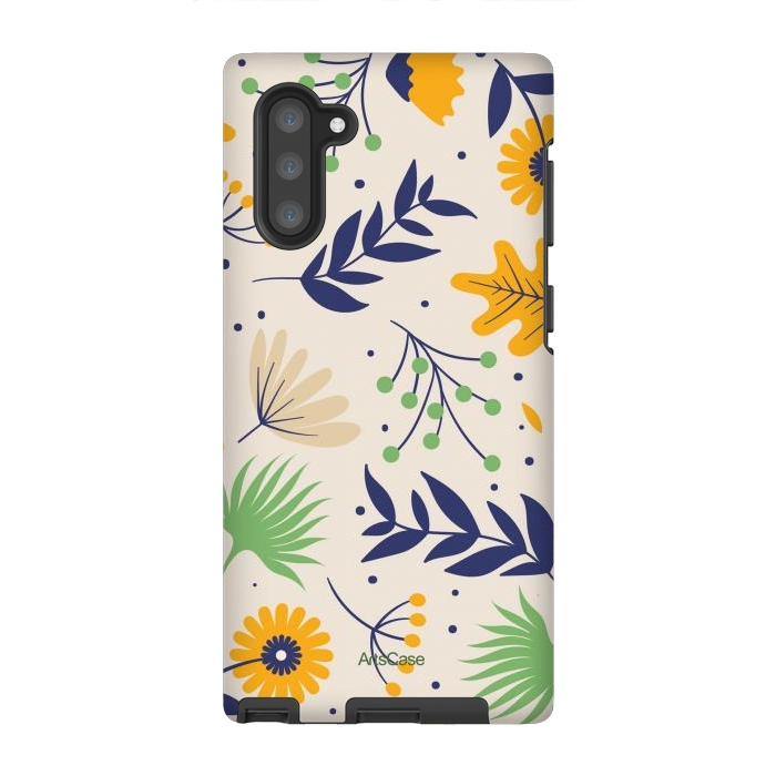 Galaxy Note 10 StrongFit Sunflower Sanctuary by ArtsCase
