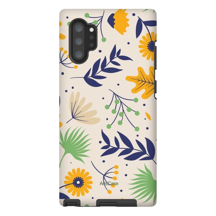 Galaxy Note 10 plus StrongFit Sunflower Sanctuary by ArtsCase