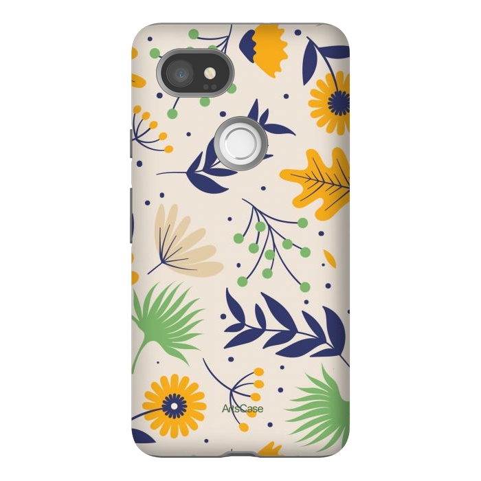 Pixel 2XL StrongFit Sunflower Sanctuary by ArtsCase