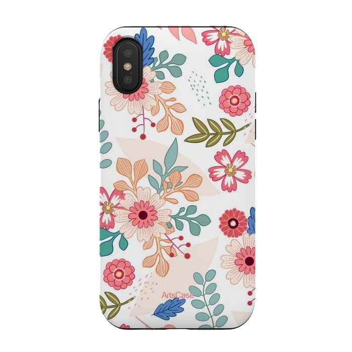 iPhone Xs / X StrongFit Brunch of Flowers by ArtsCase
