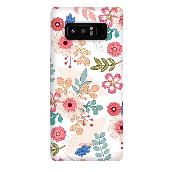 Galaxy Note 8 StrongFit Brunch of Flowers by ArtsCase