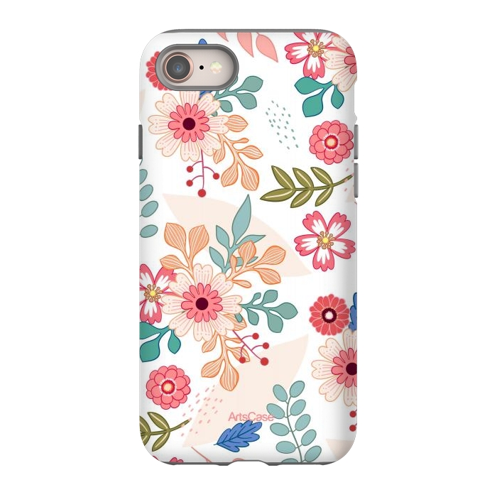 iPhone 8 StrongFit Brunch of Flowers by ArtsCase