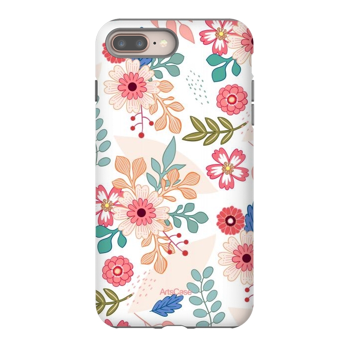 iPhone 8 plus StrongFit Brunch of Flowers by ArtsCase
