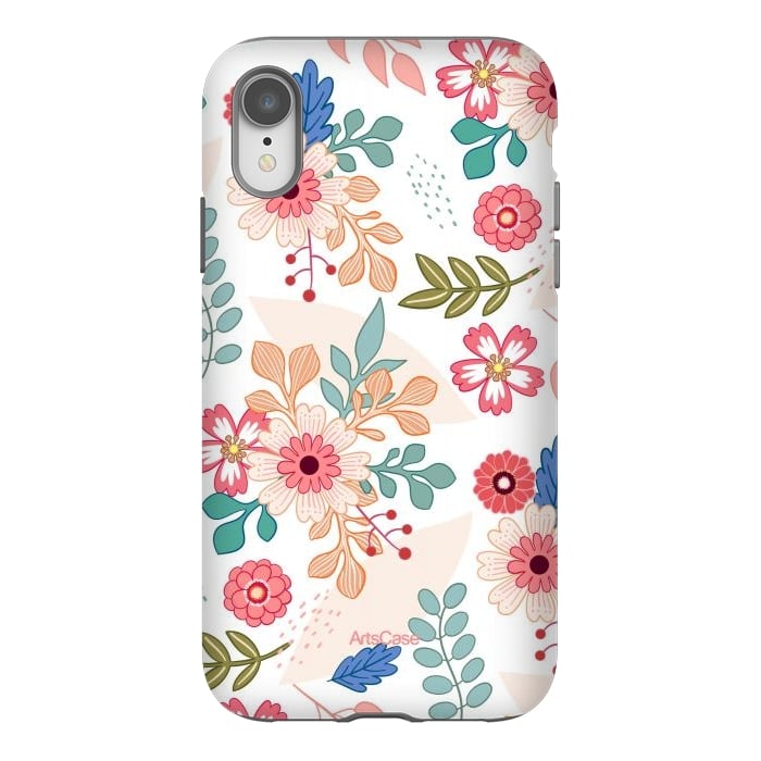 iPhone Xr StrongFit Brunch of Flowers by ArtsCase