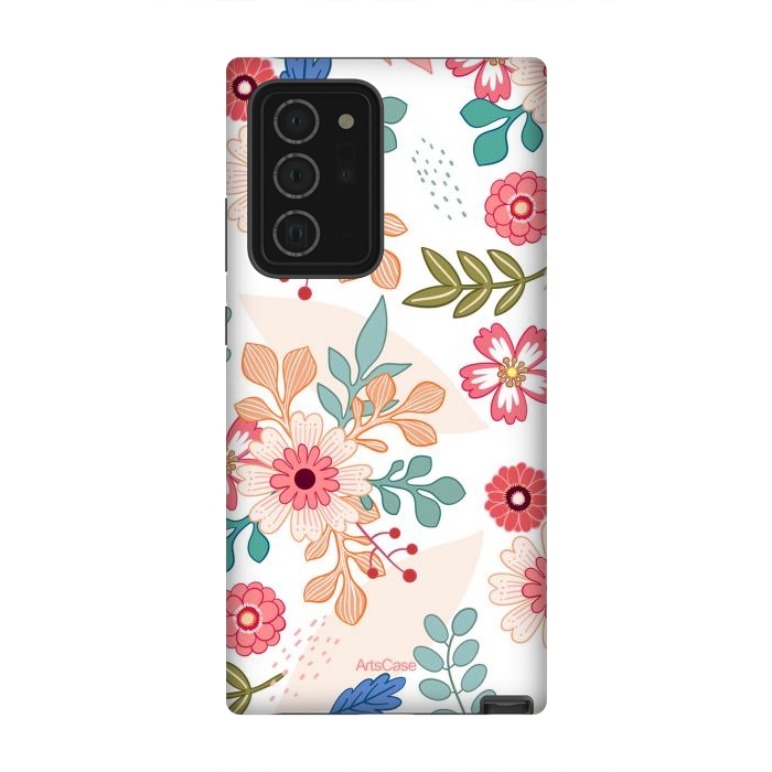 Galaxy Note 20 Ultra StrongFit Brunch of Flowers by ArtsCase