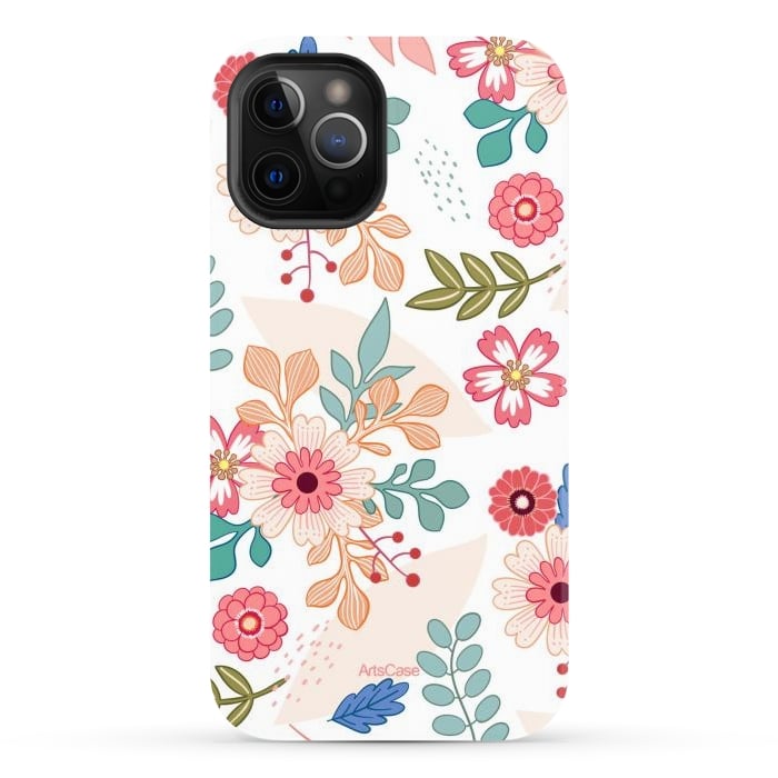 iPhone 12 Pro Max StrongFit Brunch of Flowers by ArtsCase