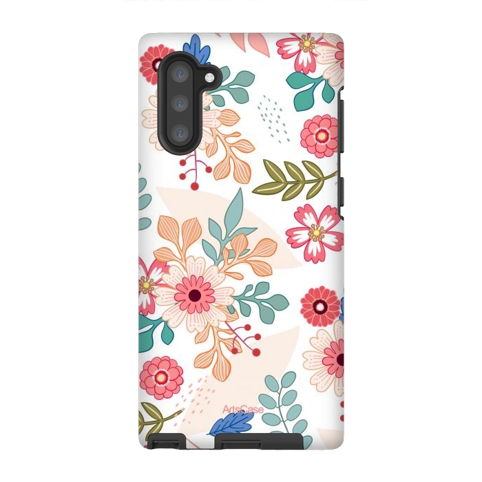 Galaxy Note 10 StrongFit Brunch of Flowers by ArtsCase