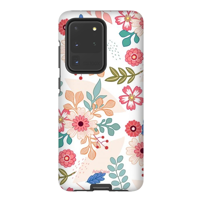 Galaxy S20 Ultra StrongFit Brunch of Flowers by ArtsCase