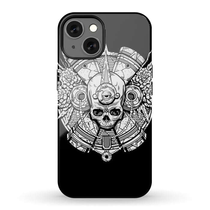 iPhone 13 StrongFit Aztec Skull by Winston