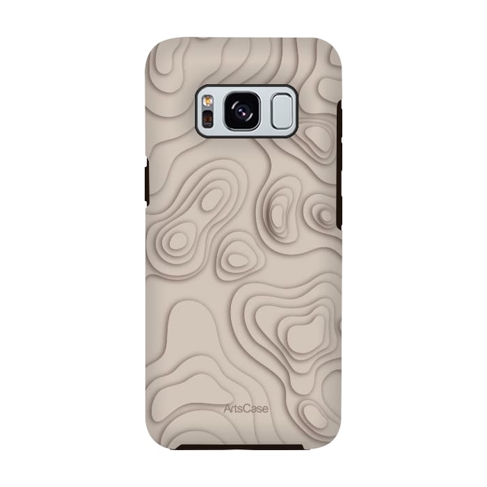 Galaxy S8 StrongFit Minimalist curves by ArtsCase