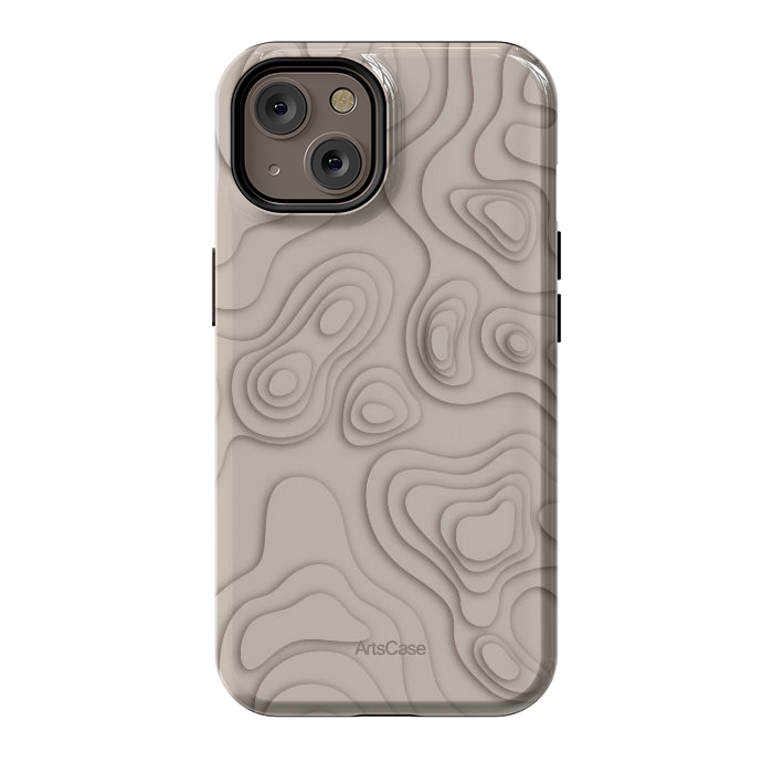 iPhone 14 StrongFit Minimalist curves by ArtsCase