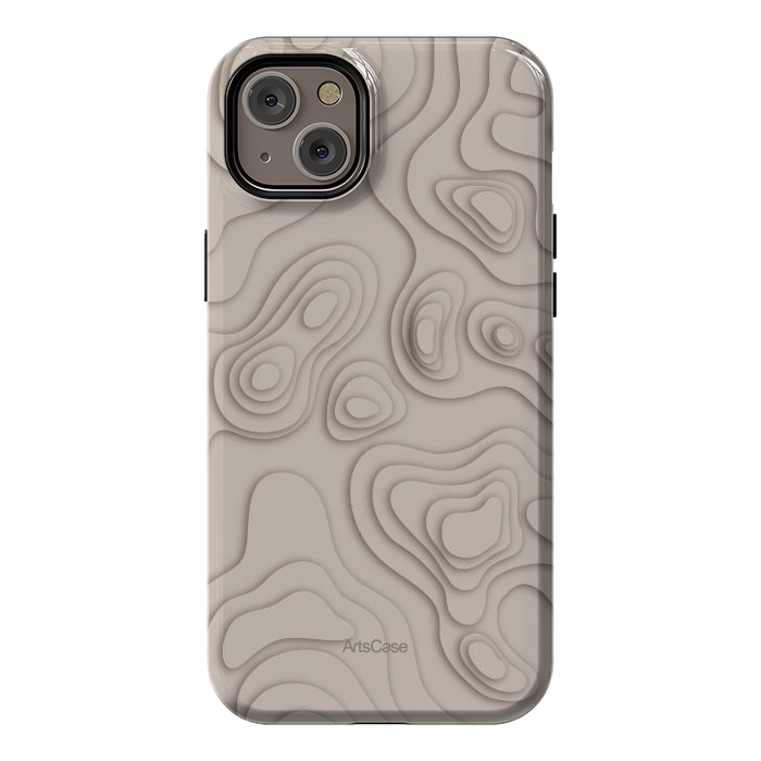 iPhone 14 Plus StrongFit Minimalist curves by ArtsCase