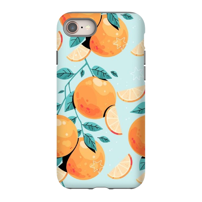 iPhone 8 StrongFit Orange Juice by ArtsCase