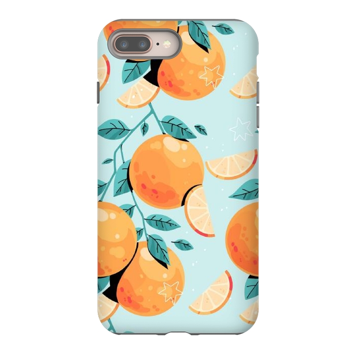 iPhone 8 plus StrongFit Orange Juice by ArtsCase