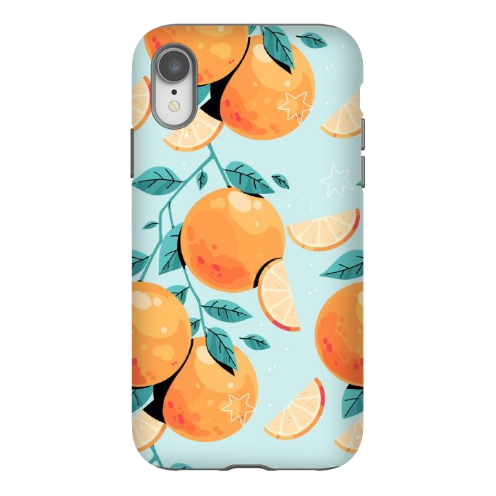 iPhone Xr StrongFit Orange Juice by ArtsCase