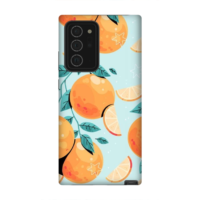 Galaxy Note 20 Ultra StrongFit Orange Juice by ArtsCase