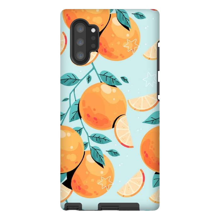 Galaxy Note 10 plus StrongFit Orange Juice by ArtsCase