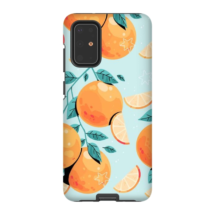 Galaxy S20 Plus StrongFit Orange Juice by ArtsCase