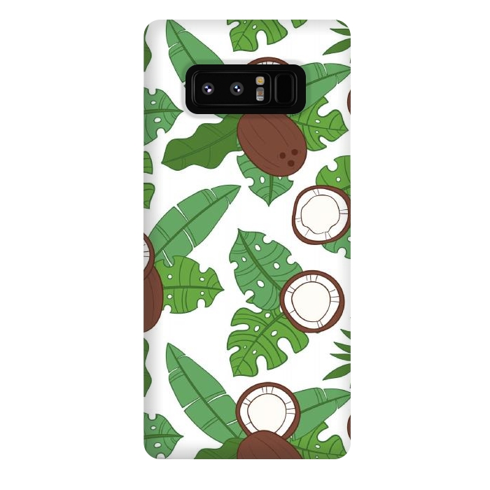 Galaxy Note 8 StrongFit My Favorite Scent Coconut  by ArtsCase
