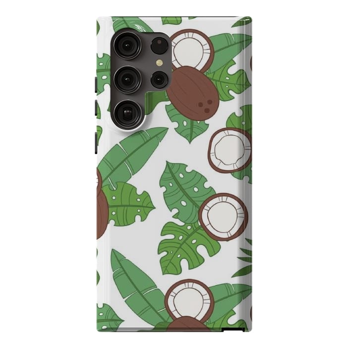 Galaxy S23 Ultra StrongFit My Favorite Scent Coconut  by ArtsCase