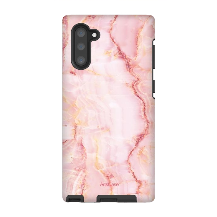 Galaxy Note 10 StrongFit Pink Salt Flats by ArtsCase