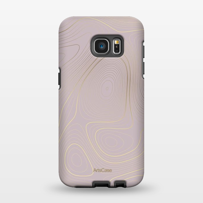 Galaxy S7 EDGE StrongFit Waves of The Sea by ArtsCase