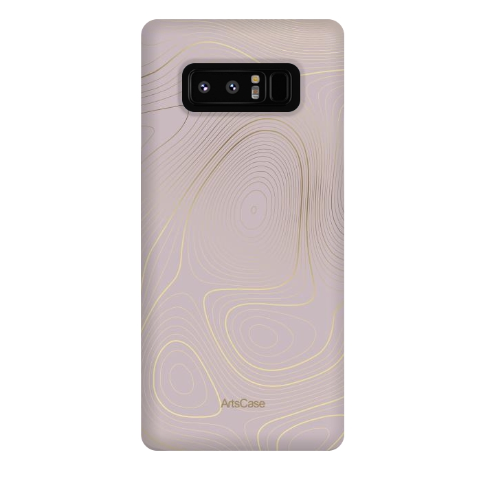 Galaxy Note 8 StrongFit Waves of The Sea by ArtsCase