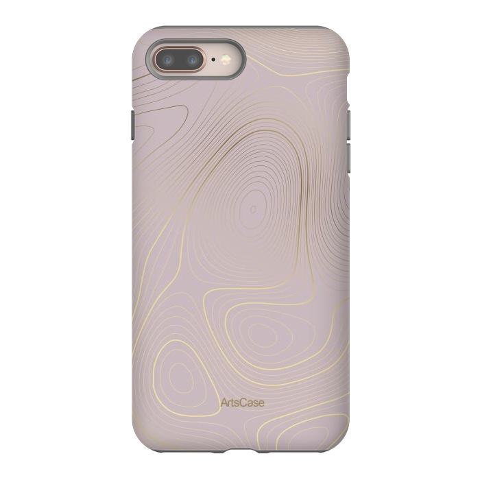 iPhone 8 plus StrongFit Waves of The Sea by ArtsCase