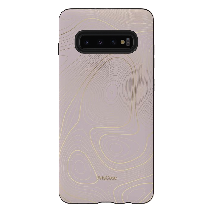 Galaxy S10 plus StrongFit Waves of The Sea by ArtsCase