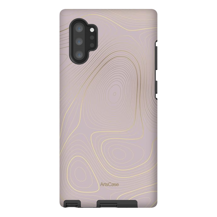 Galaxy Note 10 plus StrongFit Waves of The Sea by ArtsCase