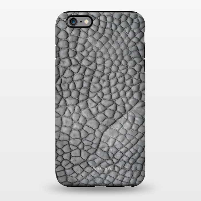 iPhone 6/6s plus StrongFit Gray Snake Skin by ArtsCase