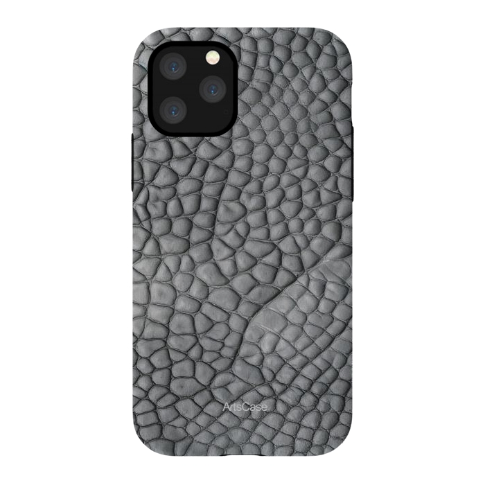 iPhone 11 Pro StrongFit Gray Snake Skin by ArtsCase