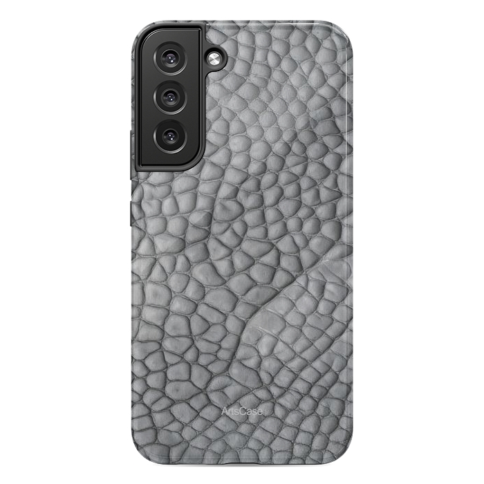 Galaxy S22 plus StrongFit Gray Snake Skin by ArtsCase